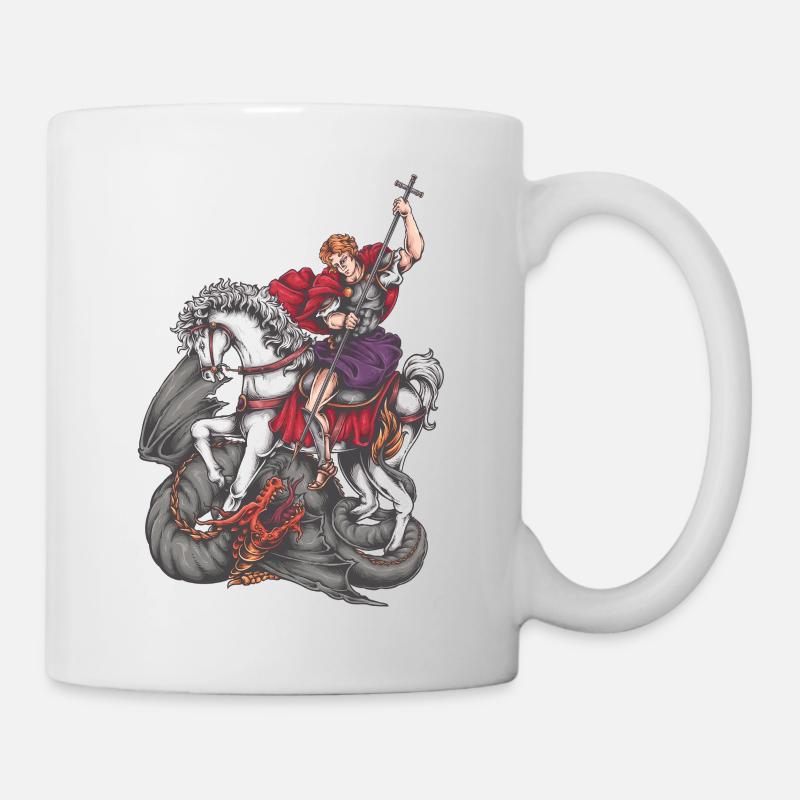 Michel Archange Saint Ange Chrétien Saint SNK - Mug blanc - blanc