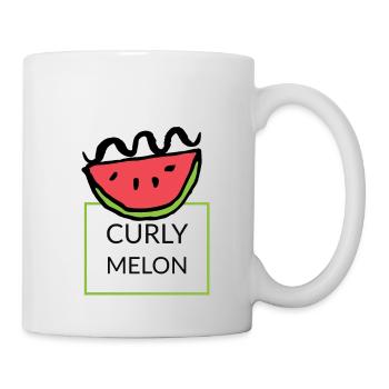 Curly Melon - Tasse - Weiß - Rechts