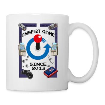 10th Anniversay (Light Design) - Mug - white - Right