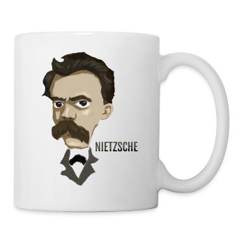 Nietzsche - Tasse - Weiß - Rechts