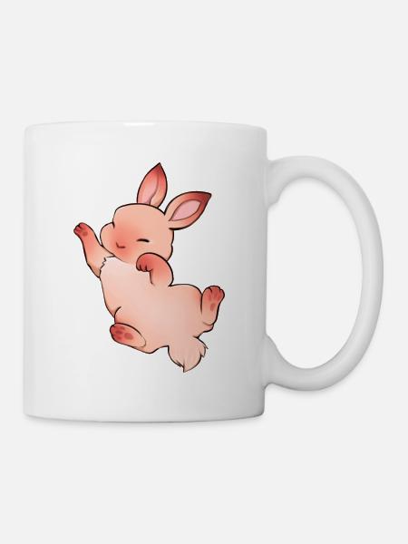 Niedlicher Hase - Tasse - Weiß