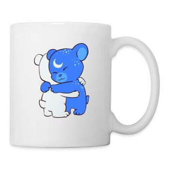 Freundlicher Bär - Tasse - Weiß - Rechts