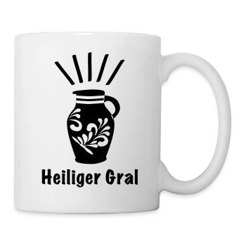 Bembel HeiligerGral - Das Frankfurter Original - Tasse - Weiß - Rechts