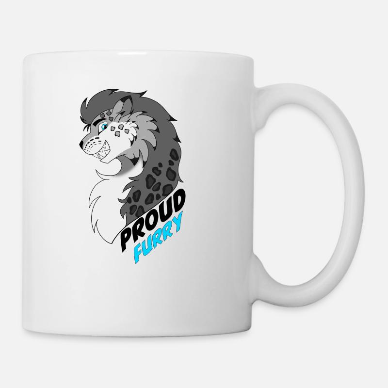 Stolzer Pelz - Tasse - Weiß