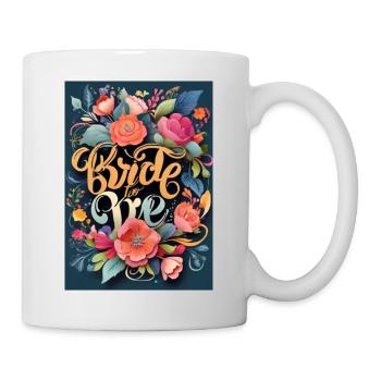 Bride to Be T-Shirt - The Ultimate Party Starter - Tasse - Weiß - Rechts