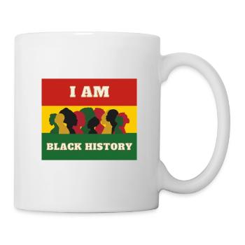 Black History Month T-Shirt: Inspire the Future - Tasse - Weiß - Rechts