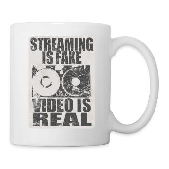 Video is real - Mug - white - Right