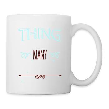 books coffee book keeper gift joke movies a time - Tasse - Weiß - Rechts