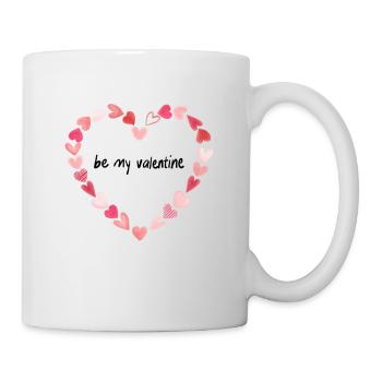 Be my Valentine - Mug - white - Right