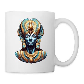 Egypte / Pharaon / Momies / Hiéroglyphes / Sphinx - Mug blanc - blanc - Droite