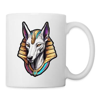 Egypte / Pharaon / Momies / Hiéroglyphes / Sphinx - Mug blanc - blanc - Droite