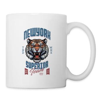 New York Tiger - Mug blanc - blanc - Droite