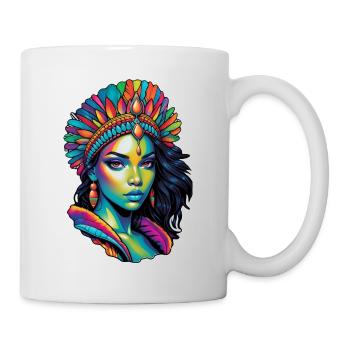 Afro Woman - Beauty - Mug - white - Right