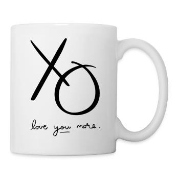 Xoxo Love you More - Tasse - Weiß - Rechts
