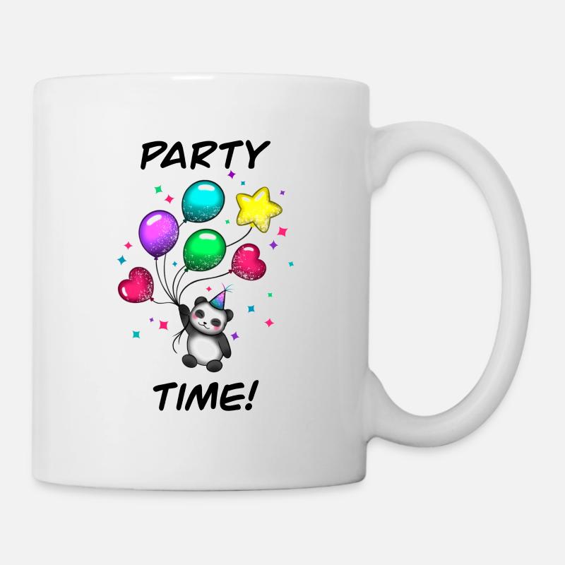 Party Time! - Tasse - Weiß