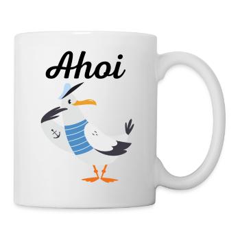 Ahoi - Tasse - Weiß - Rechts