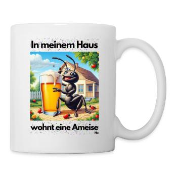 Malle There's an ant in my house - Mug - white - Right