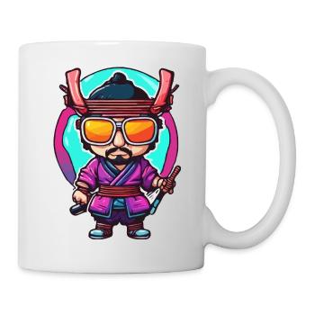 Samurai / Japanisch / Harakiri / Katana / Mann - Tasse - Weiß - Rechts