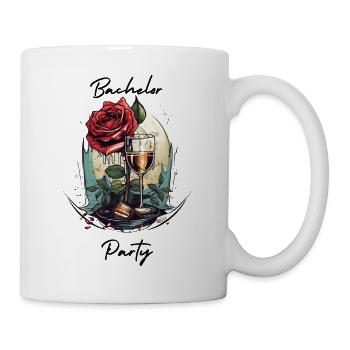 Enterrement de vie de garçon - Mug blanc - blanc - Droite