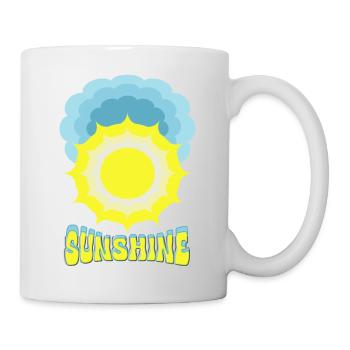Soleil Soleil - Mug blanc - blanc - Droite