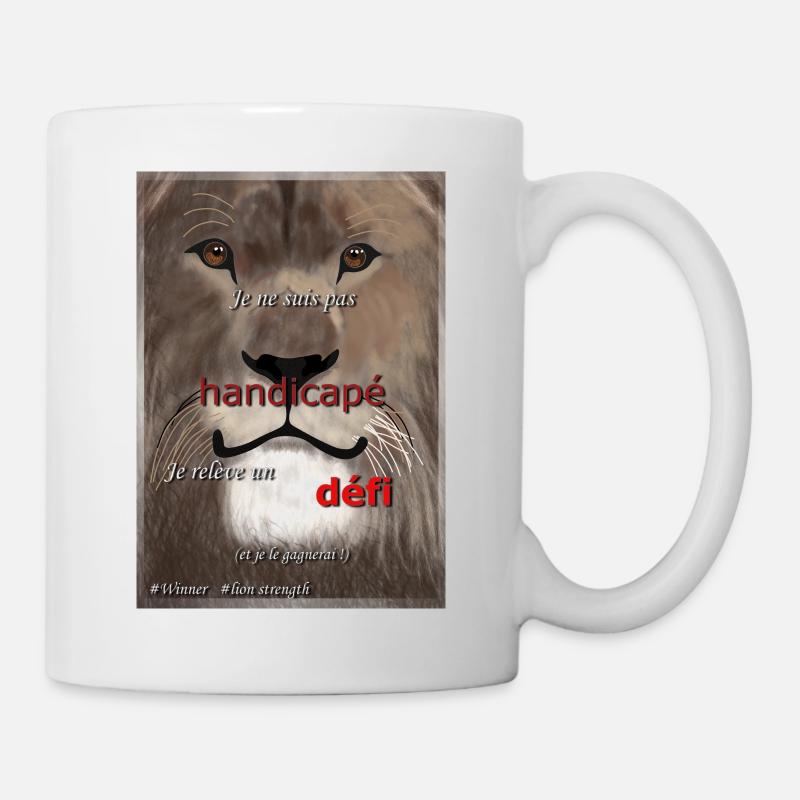 Behinderung - Tasse - Weiß