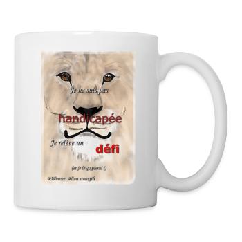 Female disability - Mug - white - Right