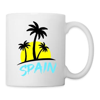 Espagne - Mug blanc - blanc - Droite