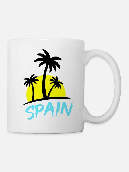 spain - Tasse - Weiß