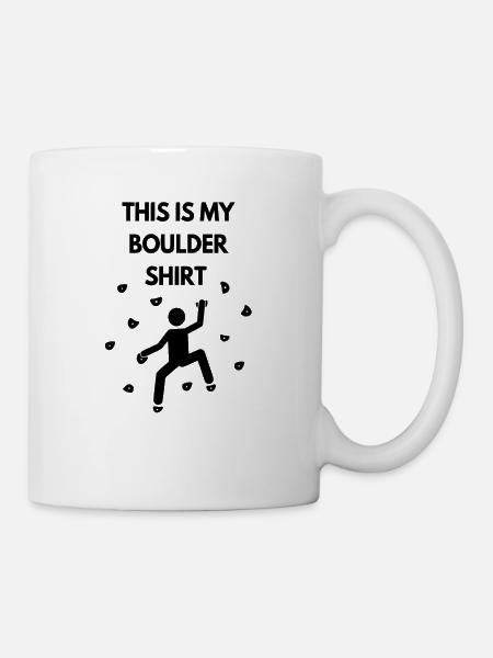 Boulder Shirt - Mug - white