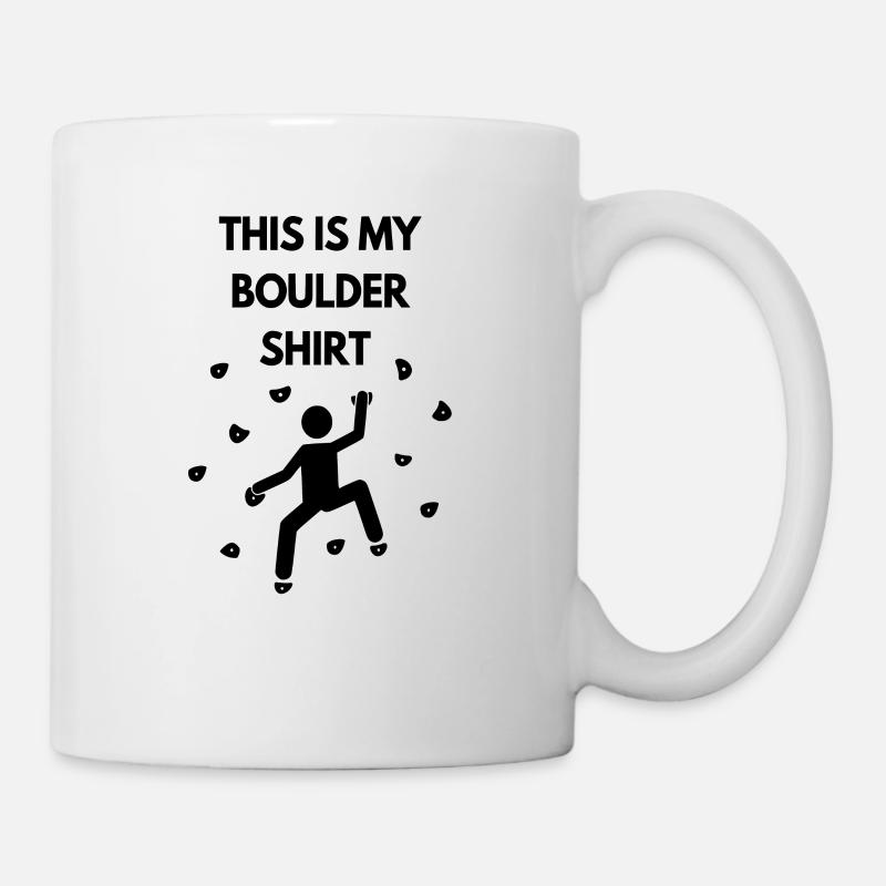 Boulder Shirt - Mug - white