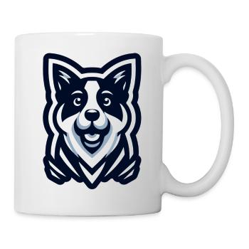 Doggy: Illustration of a Friend - Mug - white - Right