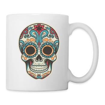 Retro Skull 3 - Mug - white - Right