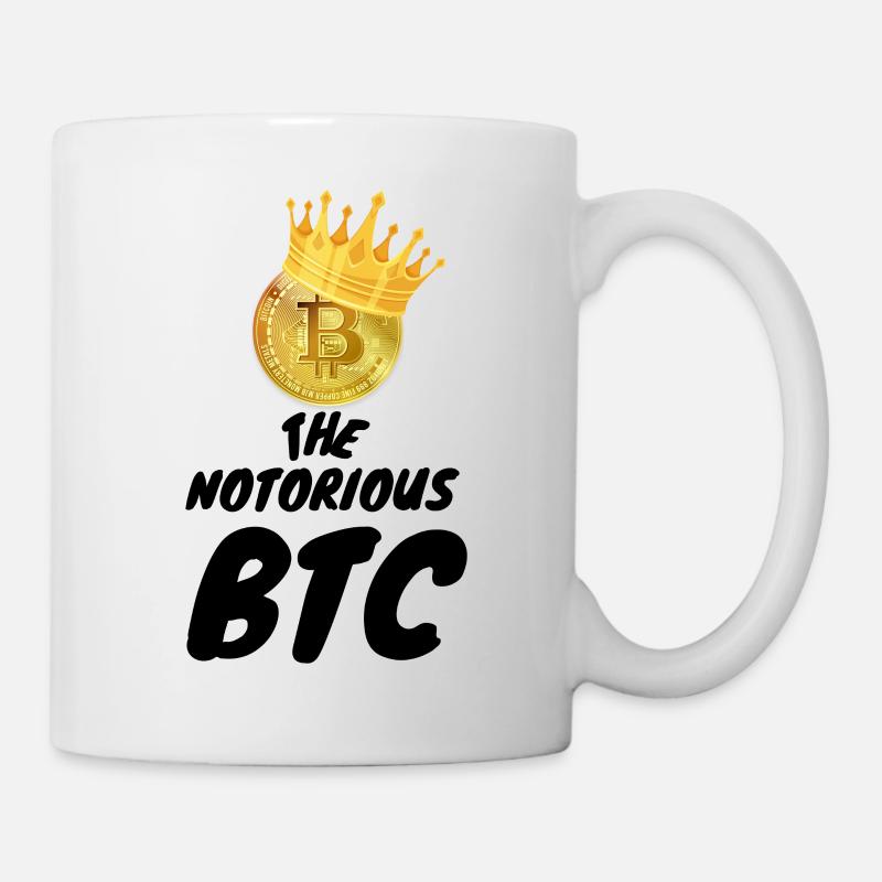 Crypto Notorious BTC 1 Bitcoin - Mug - white