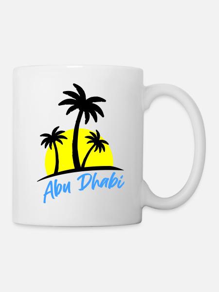 Abou Dhabi - Mug blanc - blanc