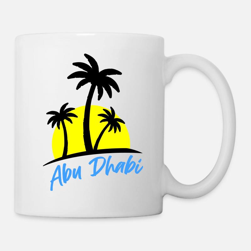 Abou Dhabi - Mug blanc - blanc