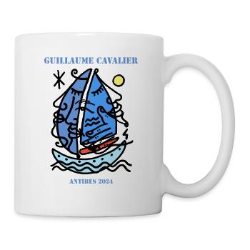 Das Segelboot - Tasse - Weiß - Rechts