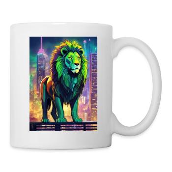 Léo Numérique - Mug blanc - blanc - Droite