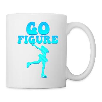 Double Axel Dare: Go Figure - Mug - white - Right