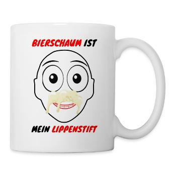 Malle Beer Foam Is My Lipstick - Mug - white - Right