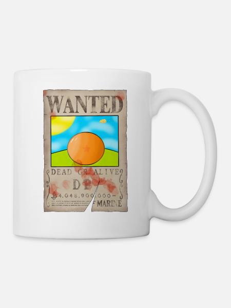 wanted ball - Mug blanc - blanc