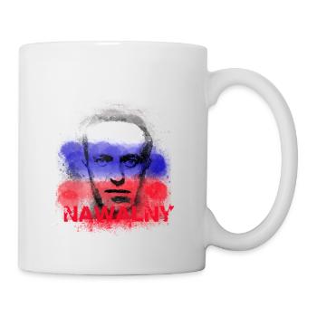 Liberté,Rebelle,Russie,Drapeau - Mug blanc - blanc - Droite