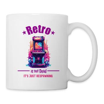 Cadeau d’arcade de jeu rétro - Mug blanc - blanc - Droite
