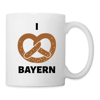 I mog Bayern - Tasse - Weiß - Rechts