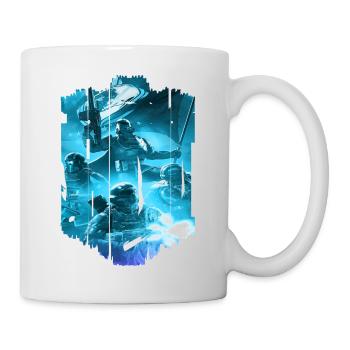 Computer-PC-Spieltechnologie Gamer-Gaming Modern - Tasse - Weiß - Rechts