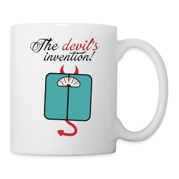 Le diable fait des écailles - Mug blanc - blanc - Droite