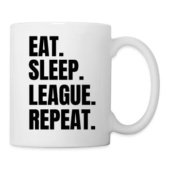 Basketball - Tasse - Weiß - Rechts