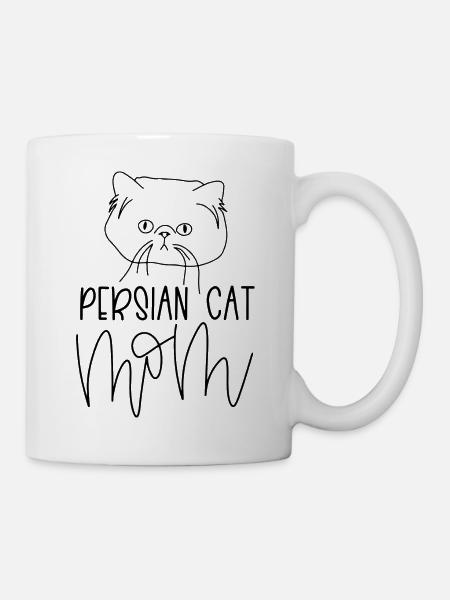 Cat Mom Persian | Perserkatze - Tasse - Weiß