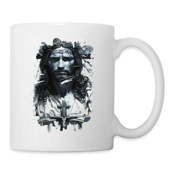 jesus bible christian religion christian cross christian - Mug - white - Right