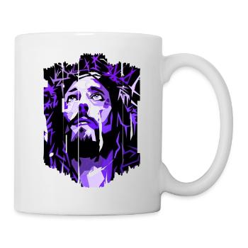 jesus bible christian religion christian cross christian - Mug - white - Right