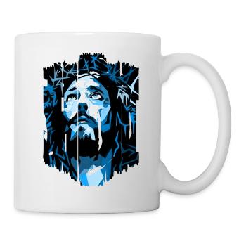 jesus bible christian religion christian cross christian - Mug - white - Right